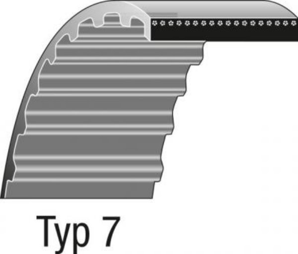 Picture of Nazubljeni zaobljeni  remen  tip 7 1120-S8M-12,7