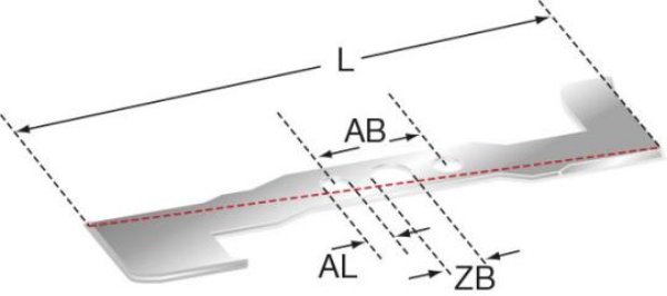 Picture of NOŽ KOSILICE 520 mm