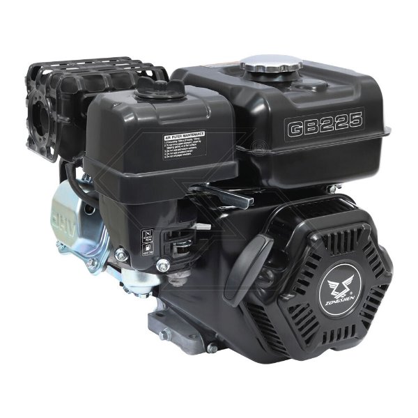 Picture of  ZONGSHEN MOTOR GB225   6,2 KS  (4,5kW)  224cc   HORIZONTALNA   OSOVINA  3/4" (19,05mm) s perom